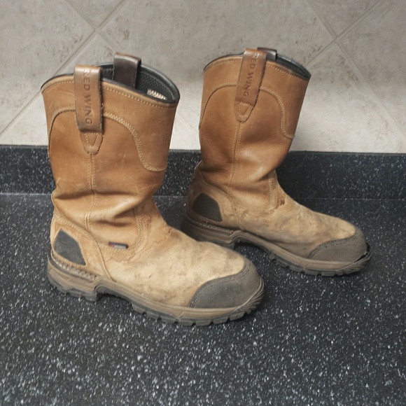 red wing irish setter steel toe